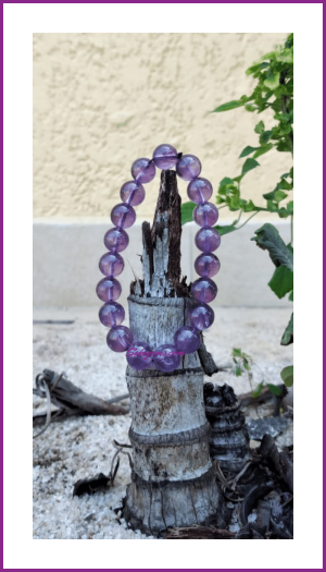 Buy Amethyst Bracelet 10mm on Sokogems