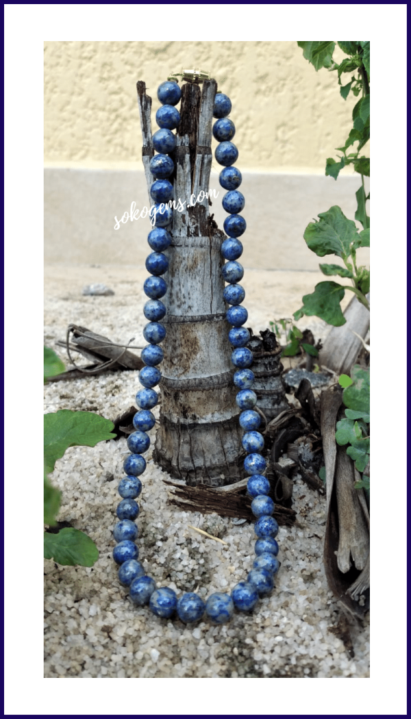 Denim Lapis Lazuli Necklace