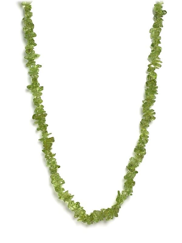 Peridot Chips Necklace
