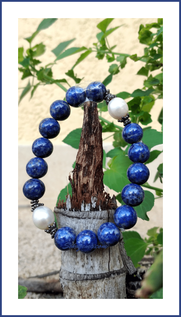 Buy Lapis Boho Bracelet Set - Sokogems