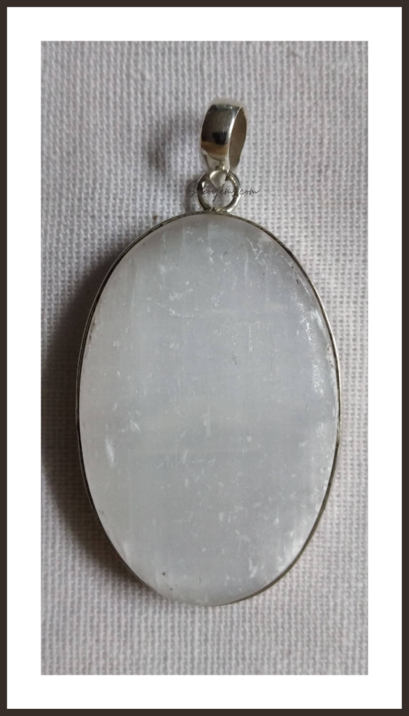 Selenite Pendant