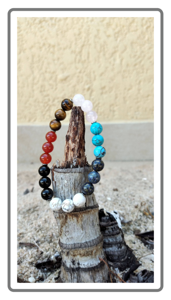 Buy Chakra Stack Bracelet on Sokogems.